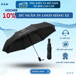 Dù ngắn logo hãng xe