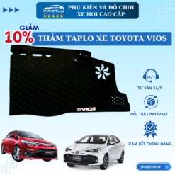 Thảm Taplo Toyota Vios