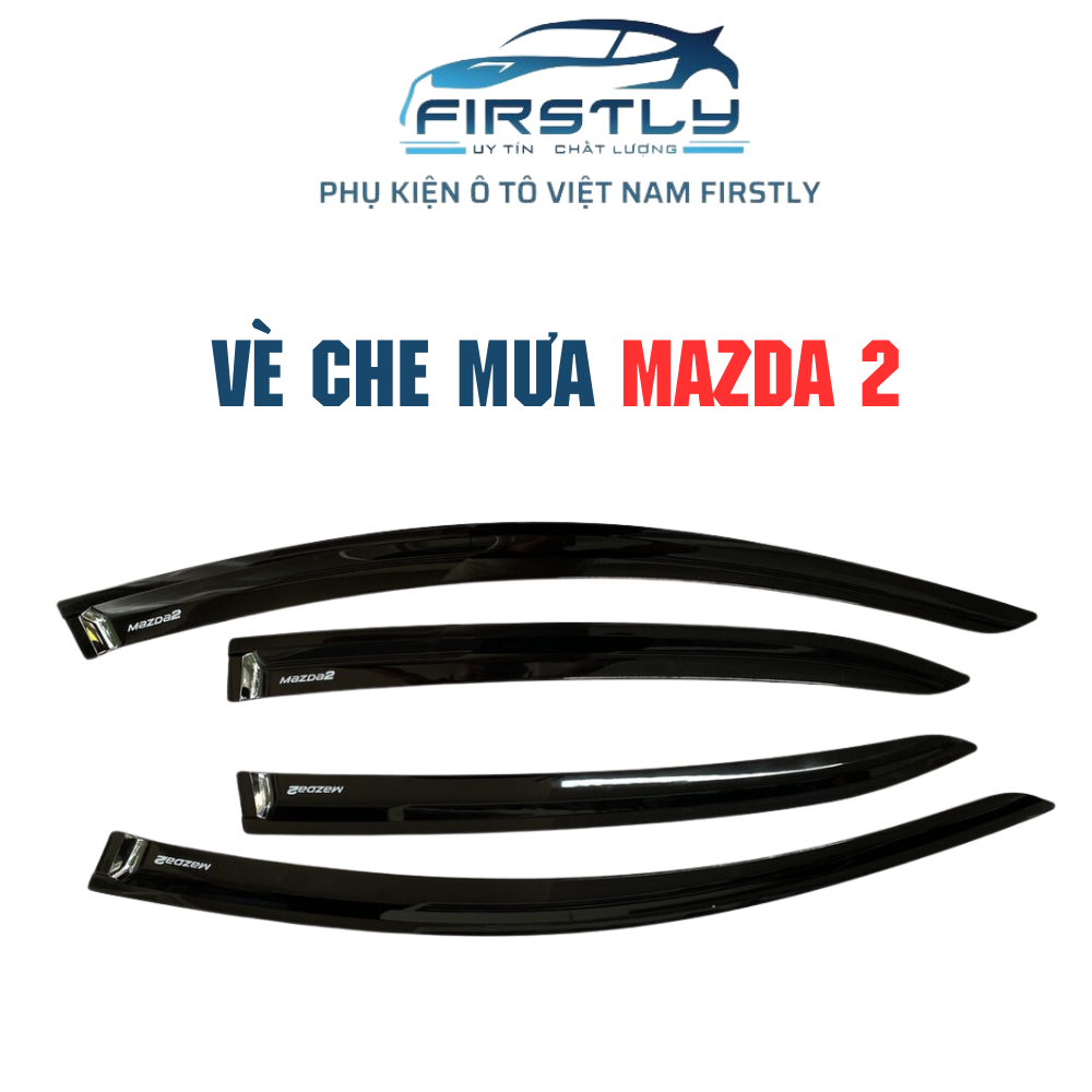 Vè che mưa Mazda 2 - Ảnh 2