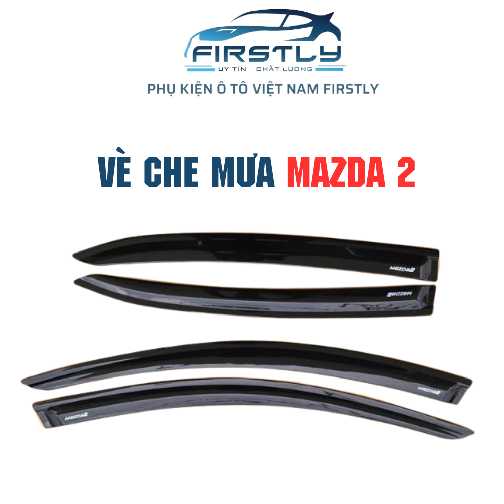 Vè che mưa Mazda 2 - Ảnh 3