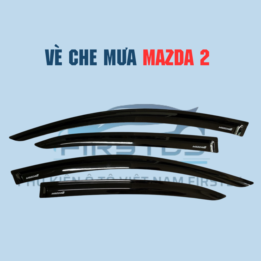 Vè che mưa Mazda 2 - Ảnh 4