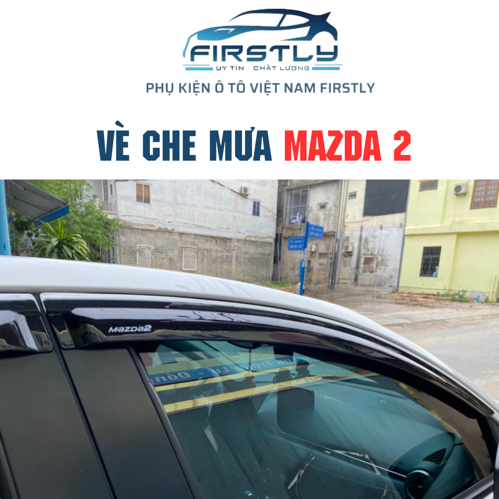 Vè che mưa Mazda 2 - Ảnh 5