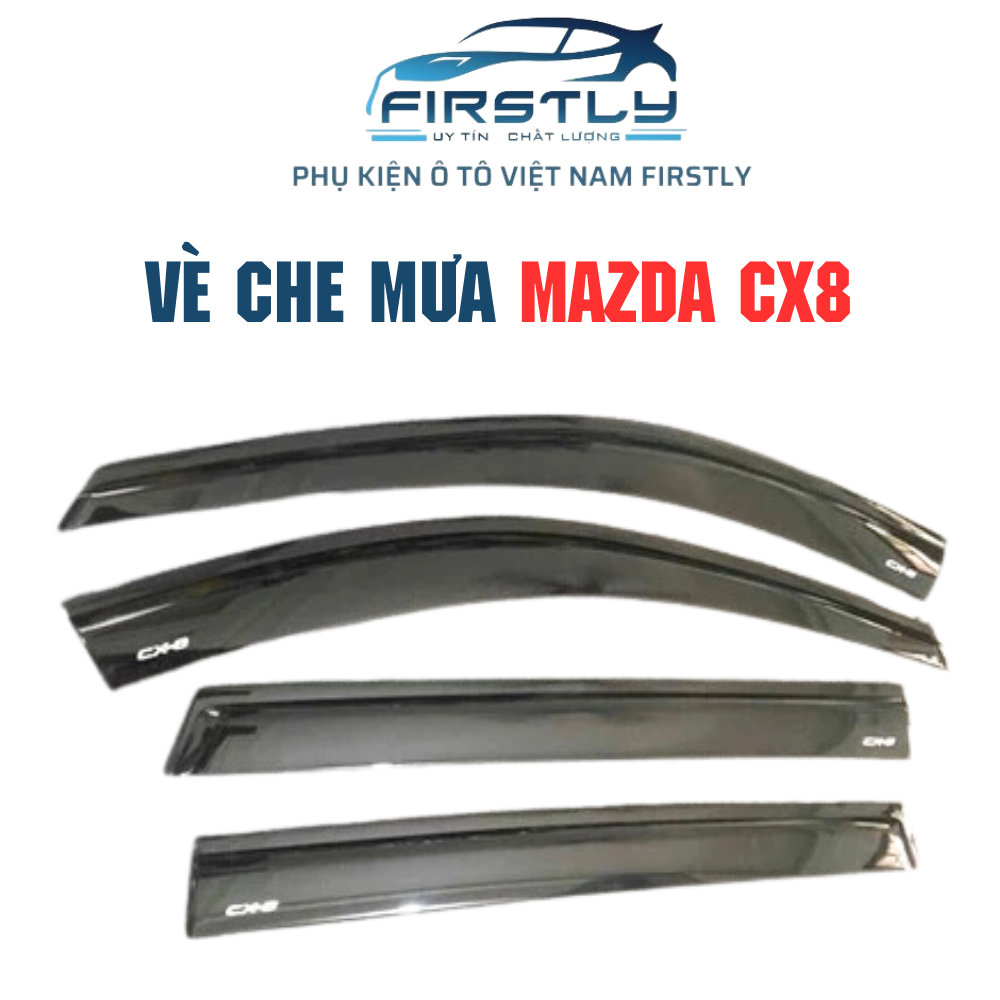 Vè che mưa Mazda CX8 - Ảnh 2