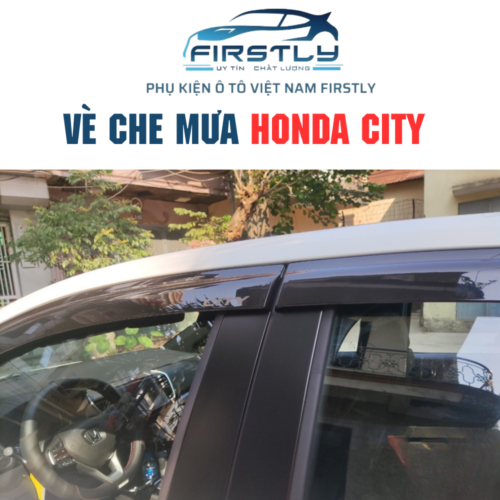 Vè che mưa Honda City - Ảnh 4