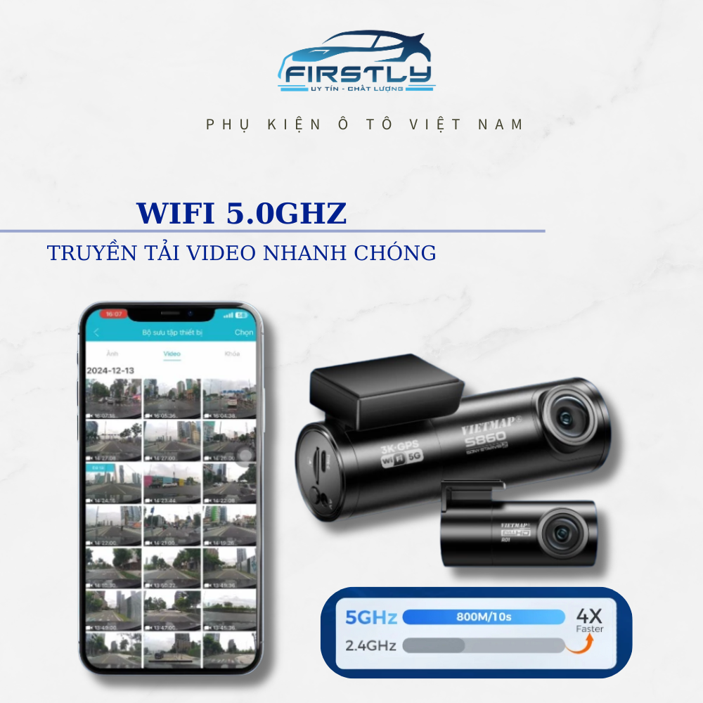 Camera hành trình Vietmap S860 - Ảnh 5