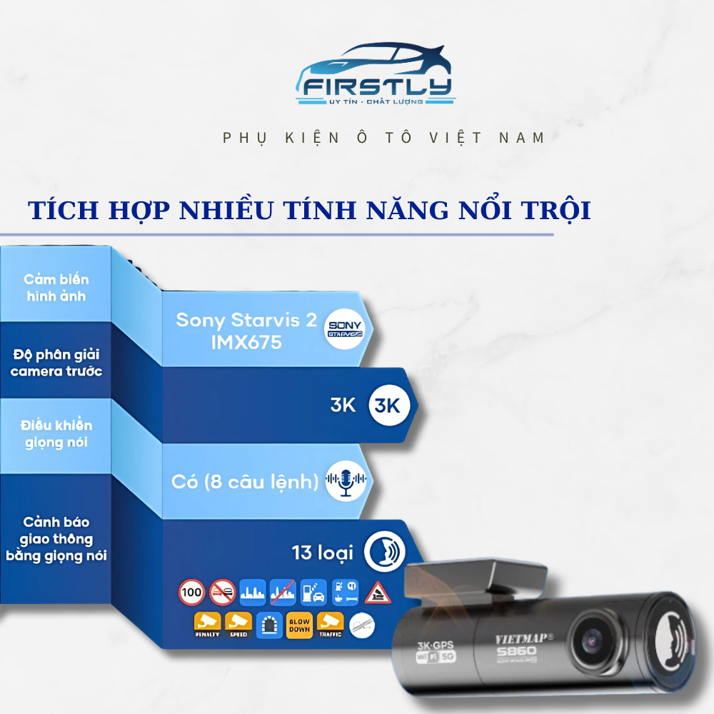 Camera hành trình Vietmap S860 - Ảnh 3