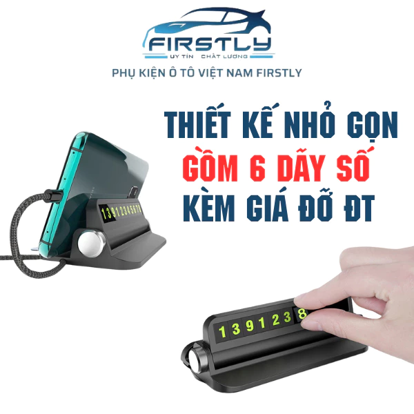 Bảng số điện thoại gắn taplo, bảng ghi số điện thoại có giá đỡ gắn trên ô tô - Ảnh 2