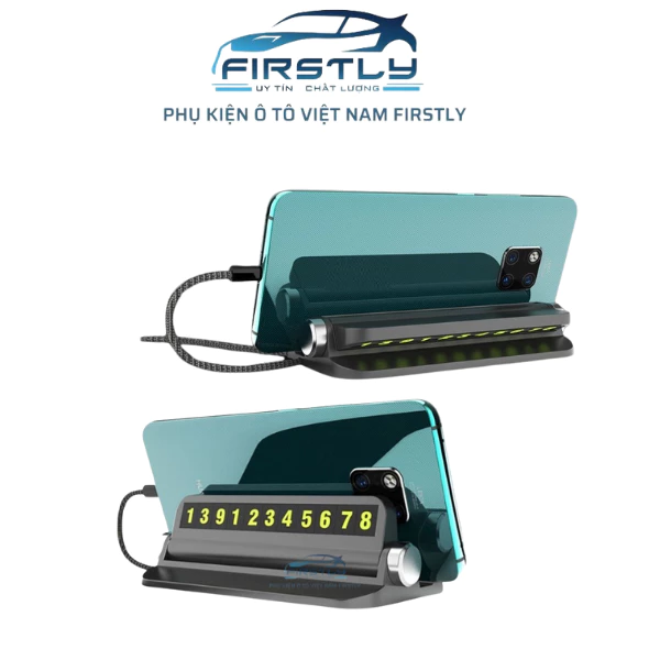 Bảng số điện thoại gắn taplo, bảng ghi số điện thoại có giá đỡ gắn trên ô tô - Ảnh 4