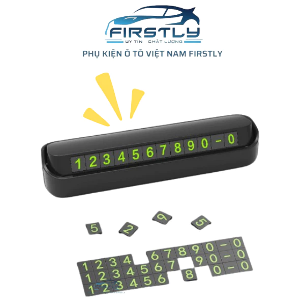 Bảng số điện thoại gắn taplo, bảng ghi số điện thoại có giá đỡ gắn trên ô tô - Ảnh 5