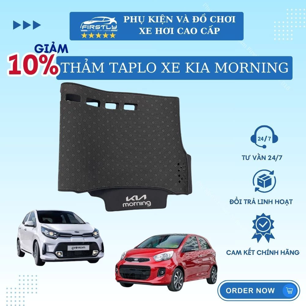 Thảm Taplo Xe Morning